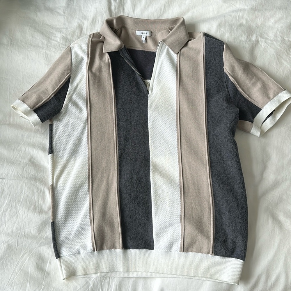 Reiss men’s polo large